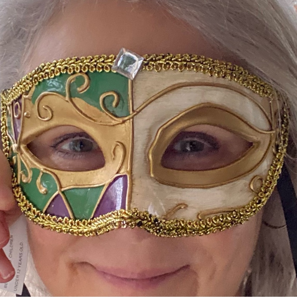Venetian-type mask, perfect for Masquerade Ball, Mardi Gras or Carnivale
